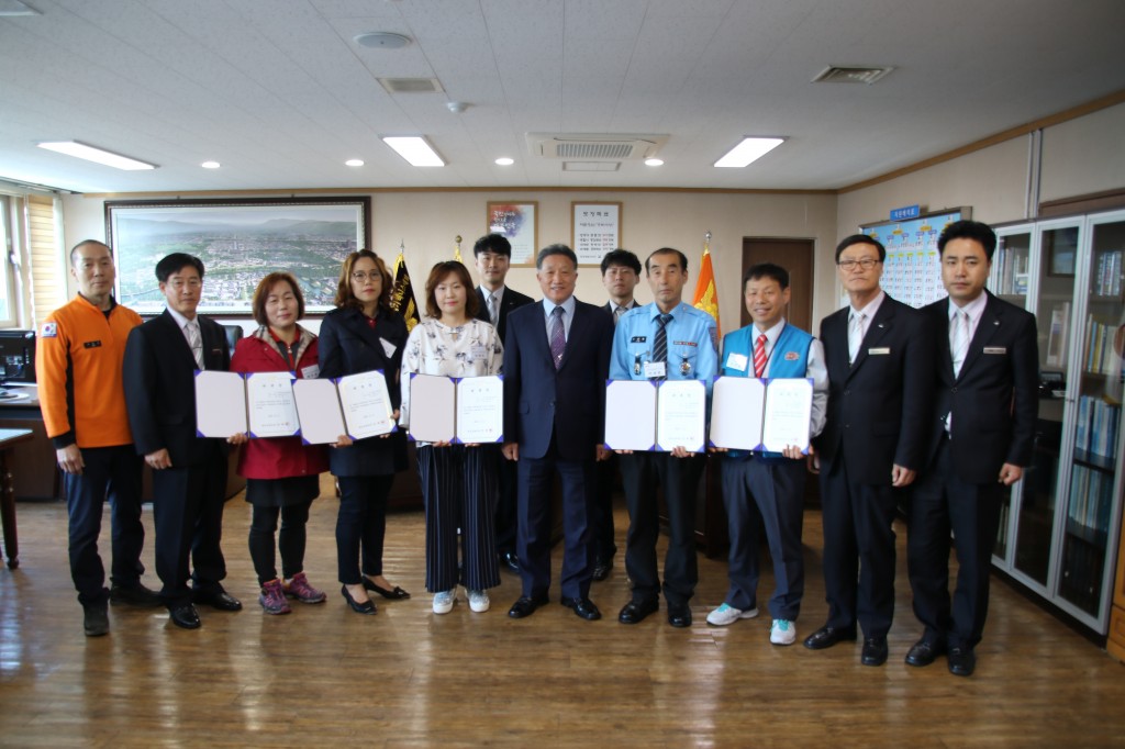 20180411 경주소방서, 2018 신규 미리알리오 명예119요원 위촉식 개최