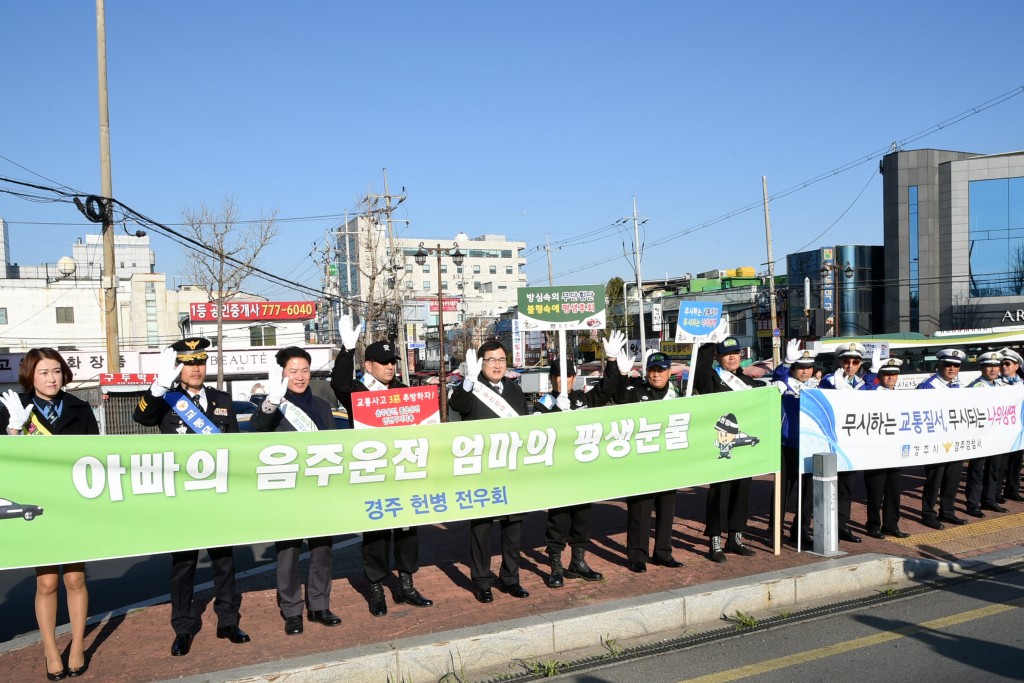 1. 경주시, 민관경 합동 교통사고 줄이기 거리 캠페인 실시 (2)