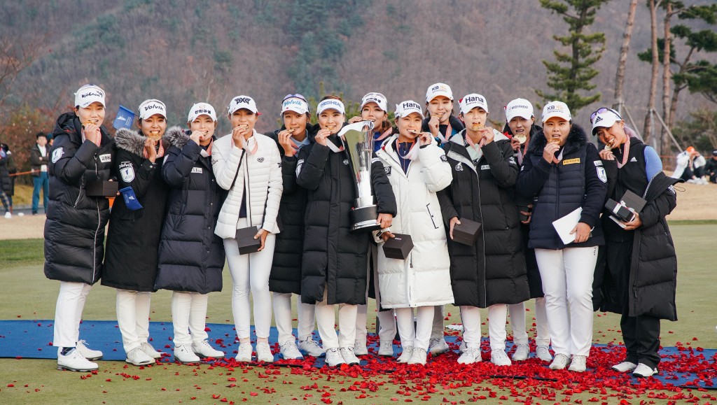 2018  우승한 LPGA팀
