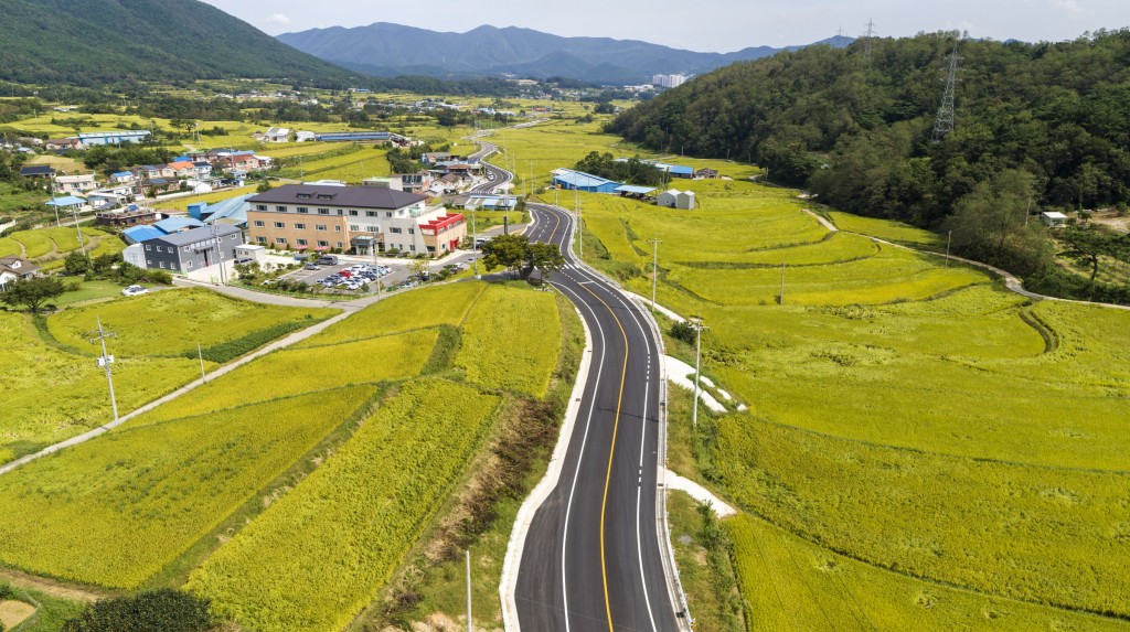 5. 경주시, 현곡 상구~충효간(군도 2호선) 1.9km 구간 개통 (5)