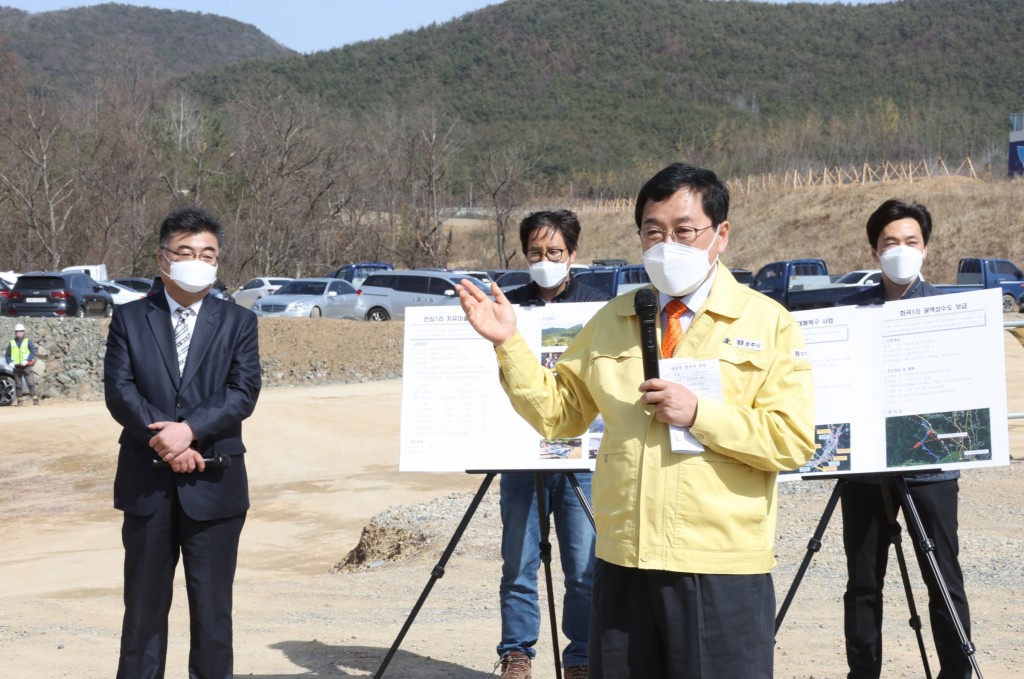 2. 주낙영 경주시장, ‘명계3일반산업단지 조성’ 현장 방문